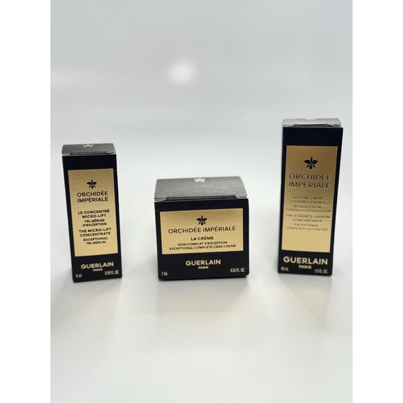 Guerlain Orchidée Impériale La Crème, Le Concentré Micro-Lift, Lotion Set - Picture 6 of 16